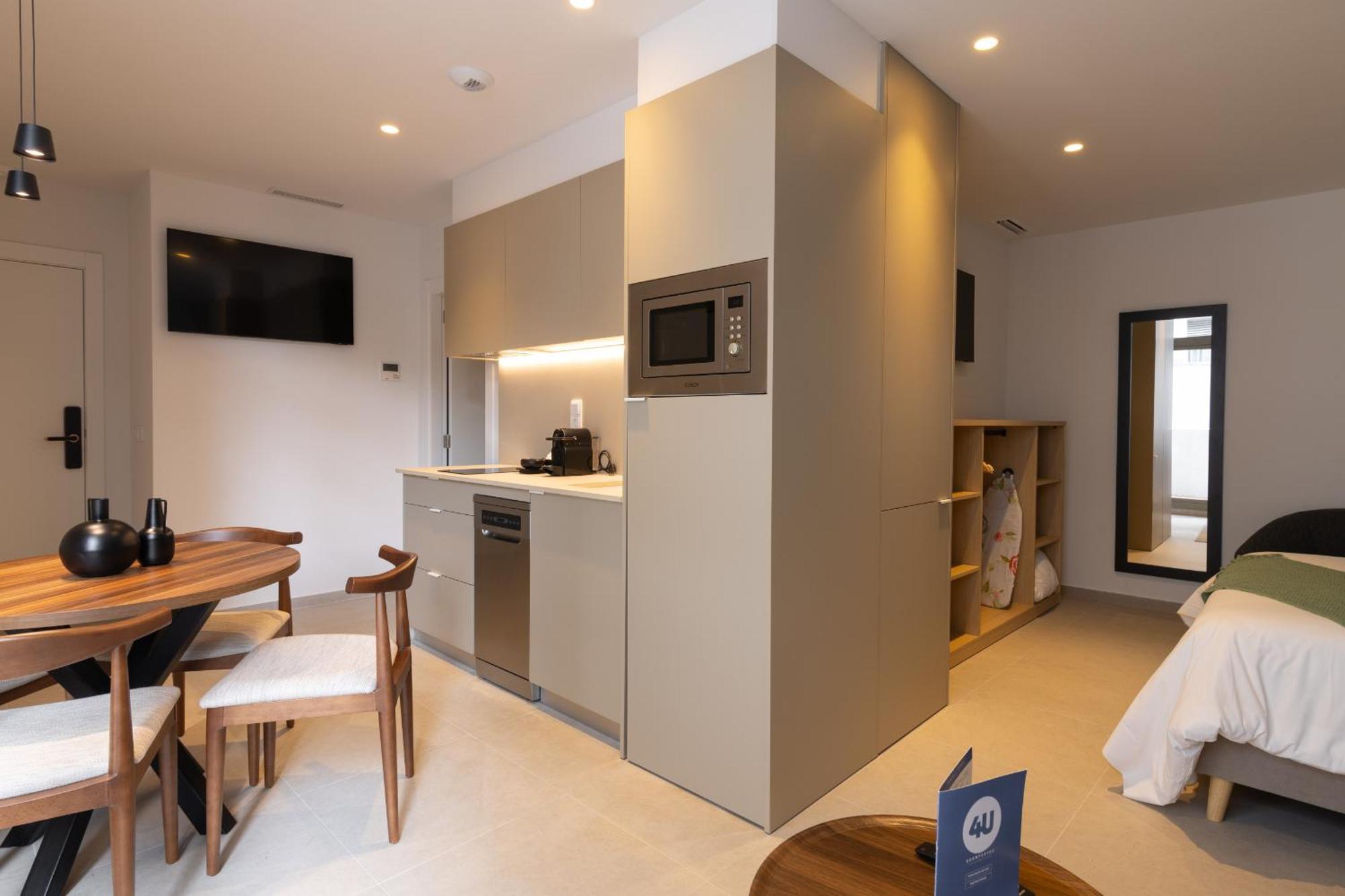 Dorm4You Arena Terraza 04 Valenza Esterno foto